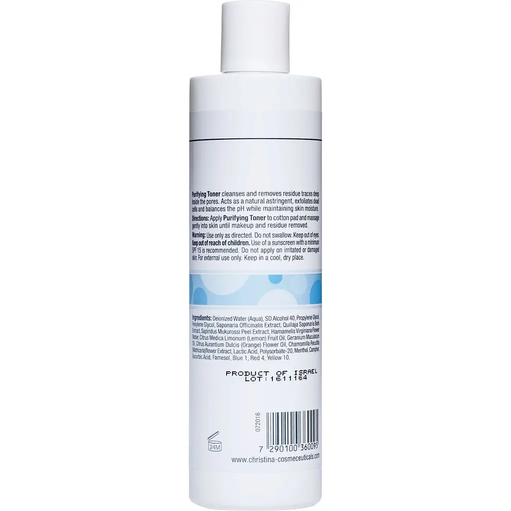 Очищуючий тонік для нормальної шкіри Christina Fresh Purifying Toner For Normal Skin з геранню 300 мл - фото 2