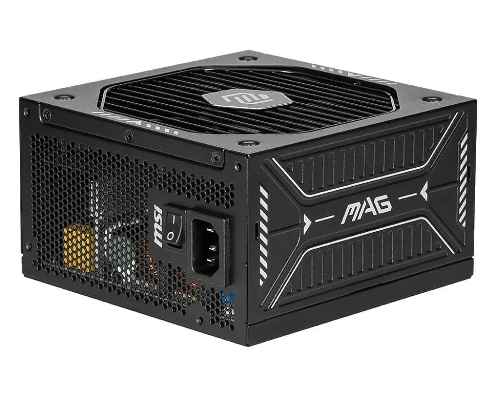 Блок живлення MSI MAG 650W PCIE5 80+ Gold (MAG A650GLS PCIE5) Black - фото 4