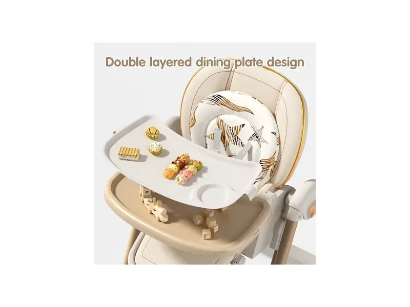 Стільчик-шезлонг для годування 2 в 1 Kidilo Baby Chair Z901 pink (11-3) - фото 7