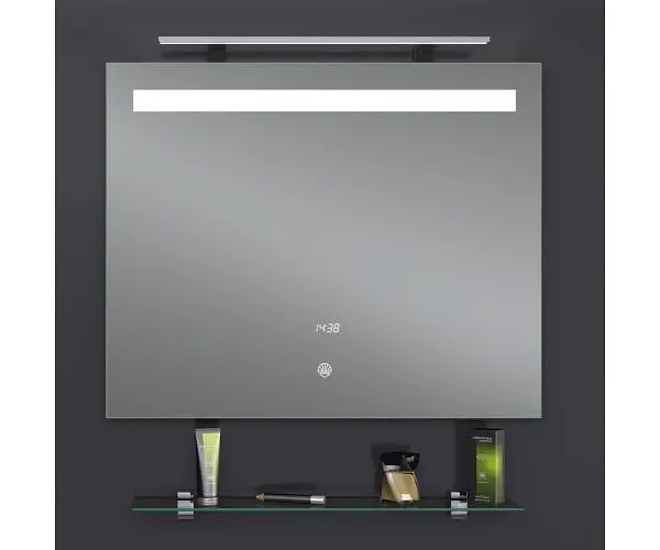 Дзеркало Sanwerk з підсвіткою ЛАВА "Делюкс" 90*65 (ZL0000123) - фото 2