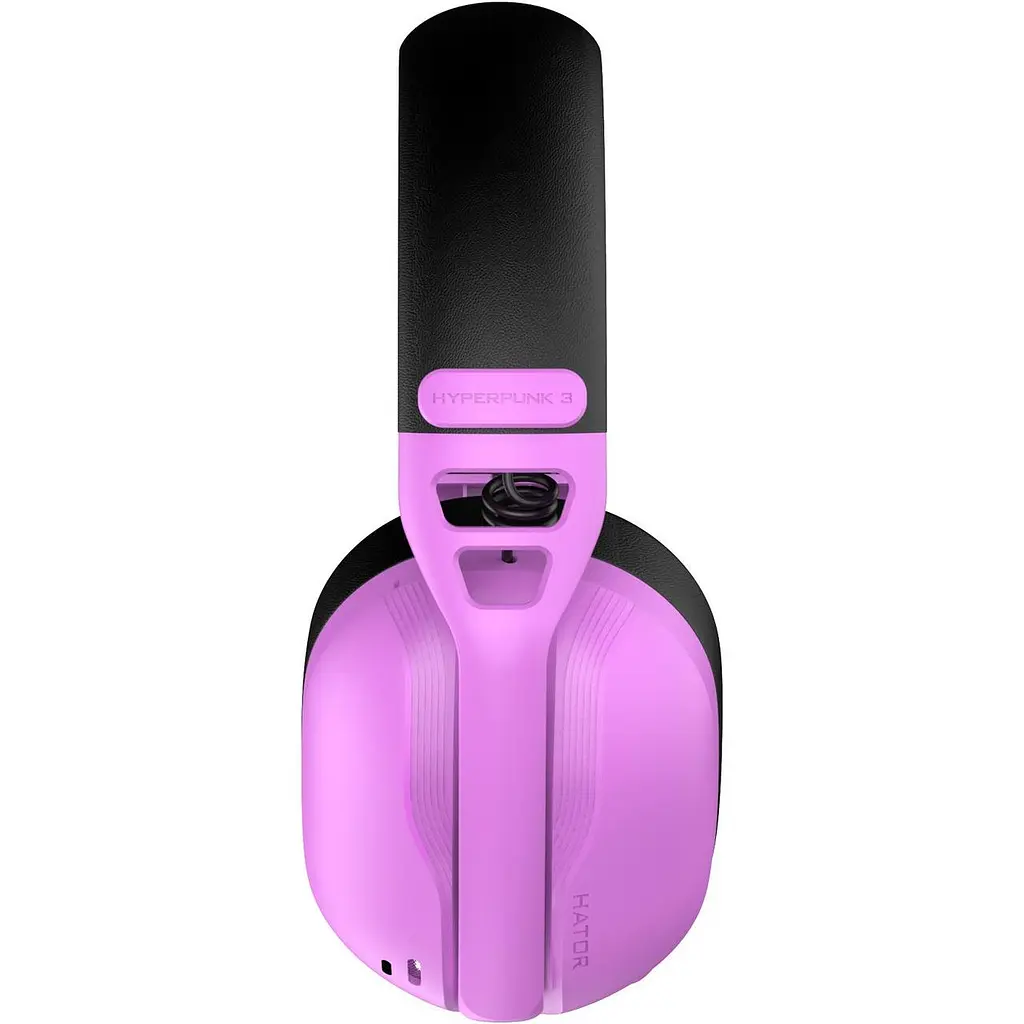 Навушники Bluetooth Stereo Hator Hyреrpunk 3 Wireless ESH19 Cyber Violet UA - фото 5