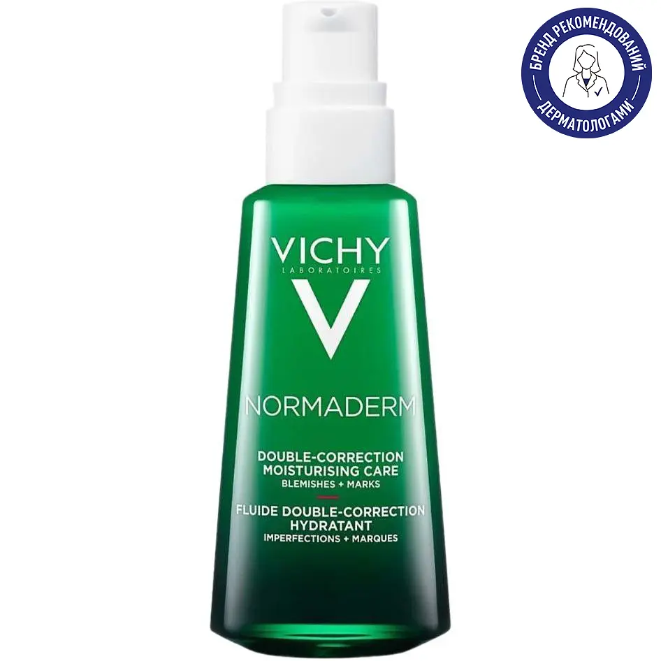 Уцінка. Щоденний флюїд подвійної дії Vichy Normaderm Phytosolution для жирної схильної до недоліків шкіри 50 мл - фото 2
