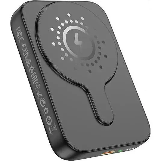 Портативный аккумулятор Hoco J117A Esteem PD20W Magnetic 10000mAh black - фото 3