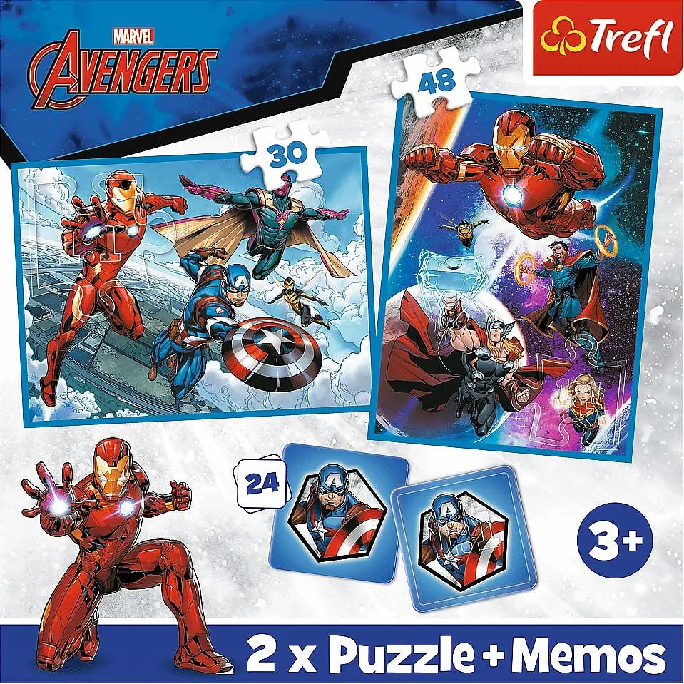 Пазли Trefl Герої в дії Marvel - фото 2
