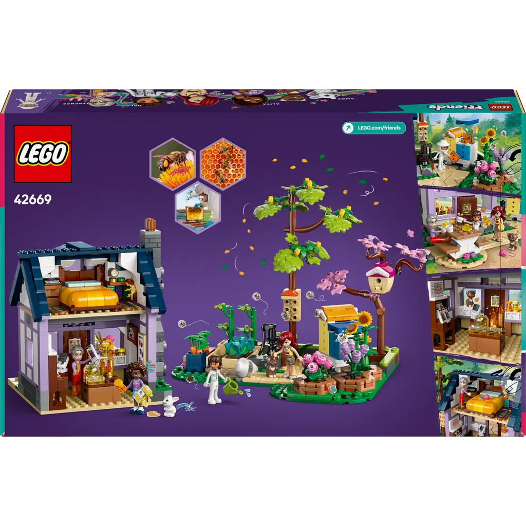 Конструктор LEGO Friends Домик и цветник пчеловодов 1161 деталь (42669) - фото 15