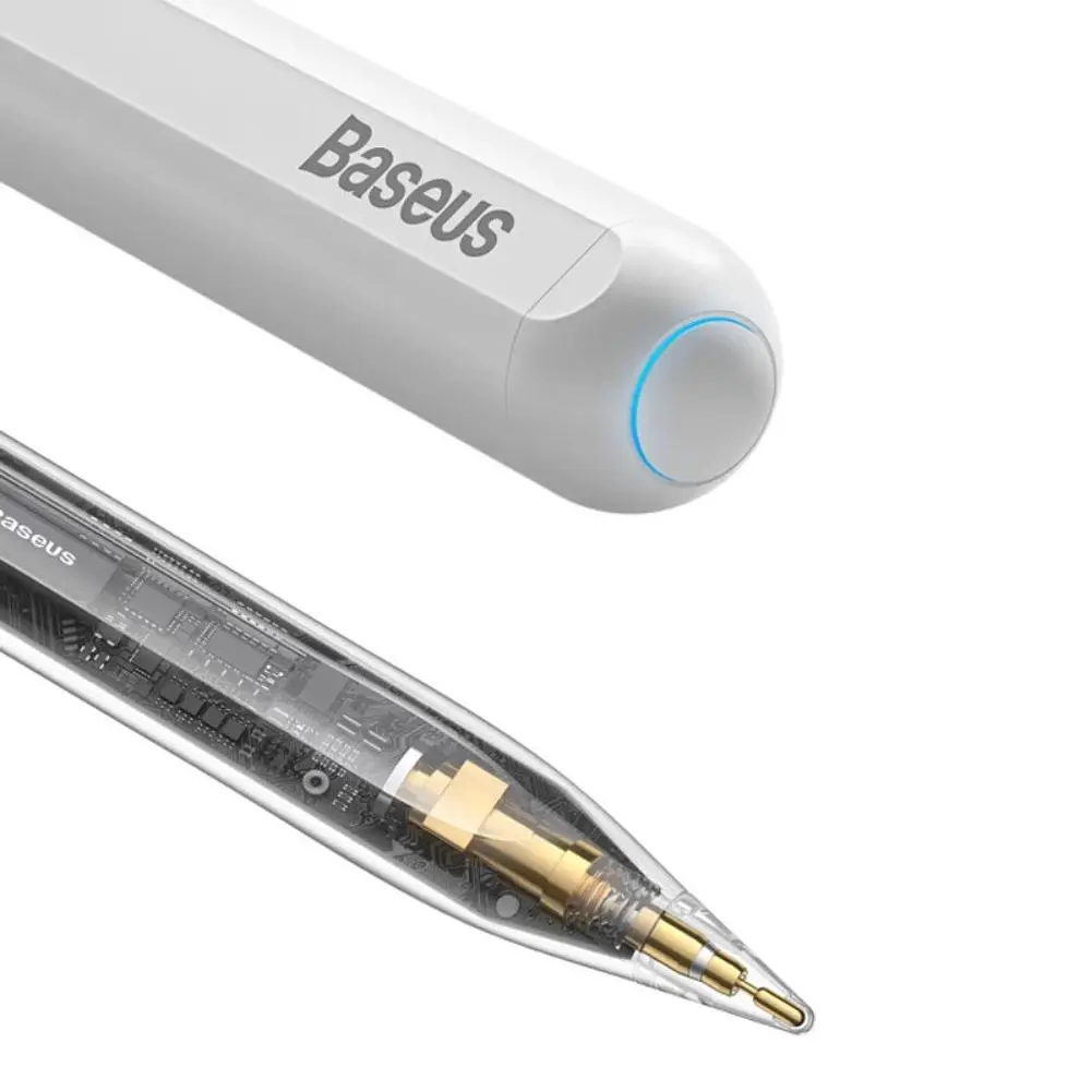 Стилус Baseus Smooth Writing 2 Series Dual Charging Stylus Active Wireless Version, Moon White (P80015804213-00) - фото 4