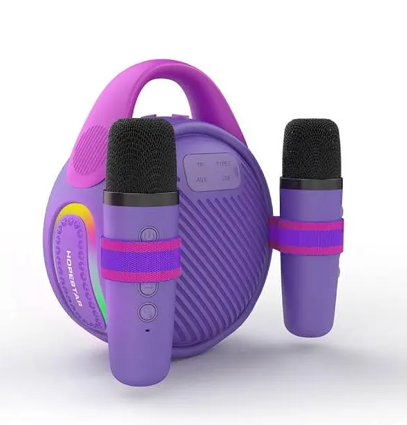 Портативна Bluetooth-колонка Hopestar S10 Фіолетовий - фото 2