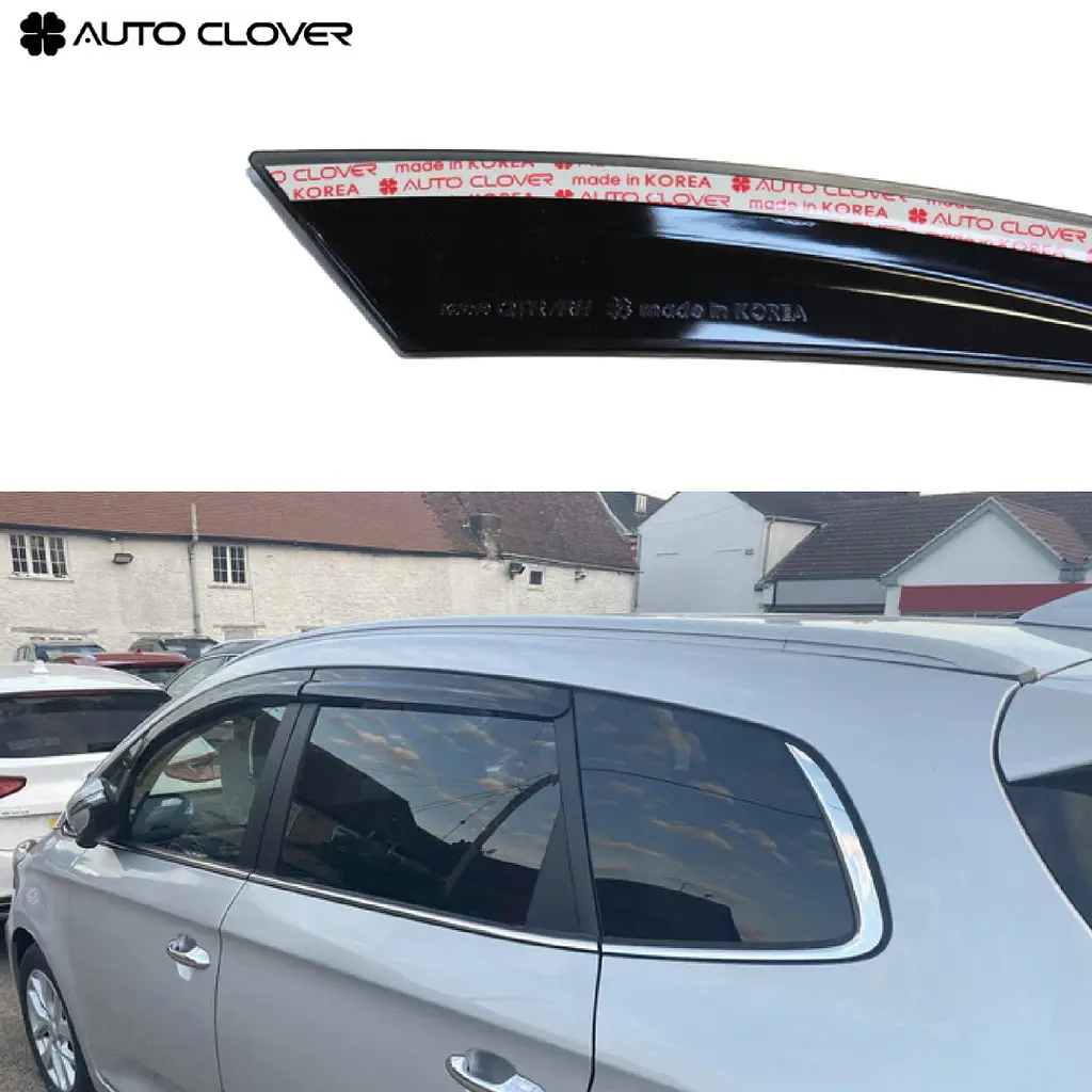 Дефлектори вікон вітровики для KIA Carens 2006-2013 4 шт (Auto Clover) - фото 3