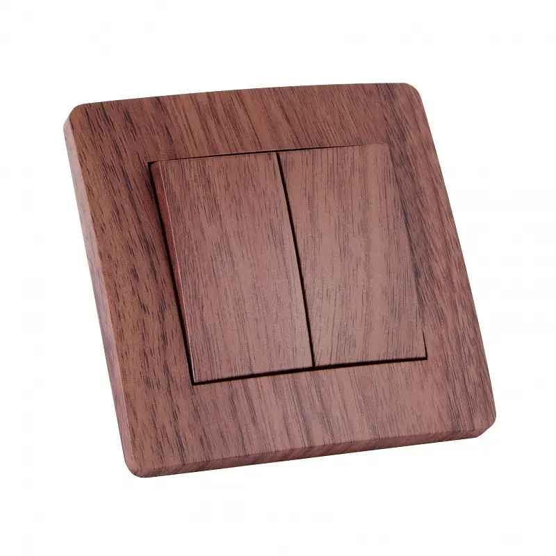 Вимикач Brille подвійний внутрішній TB-2V2 bw - фото 2