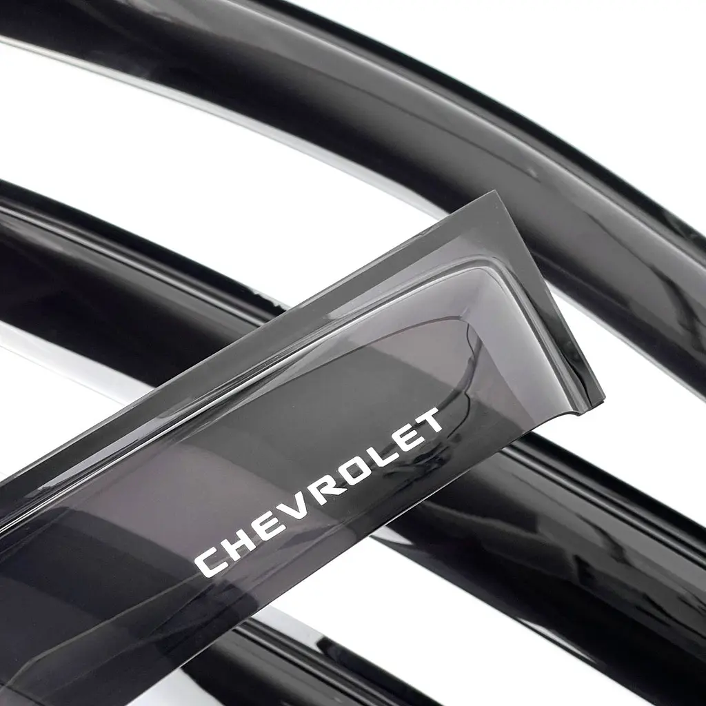 Дефлектори вікон вітровики Chevrolet Epica / Evanda 2006-2012 Voron Glass - фото 4