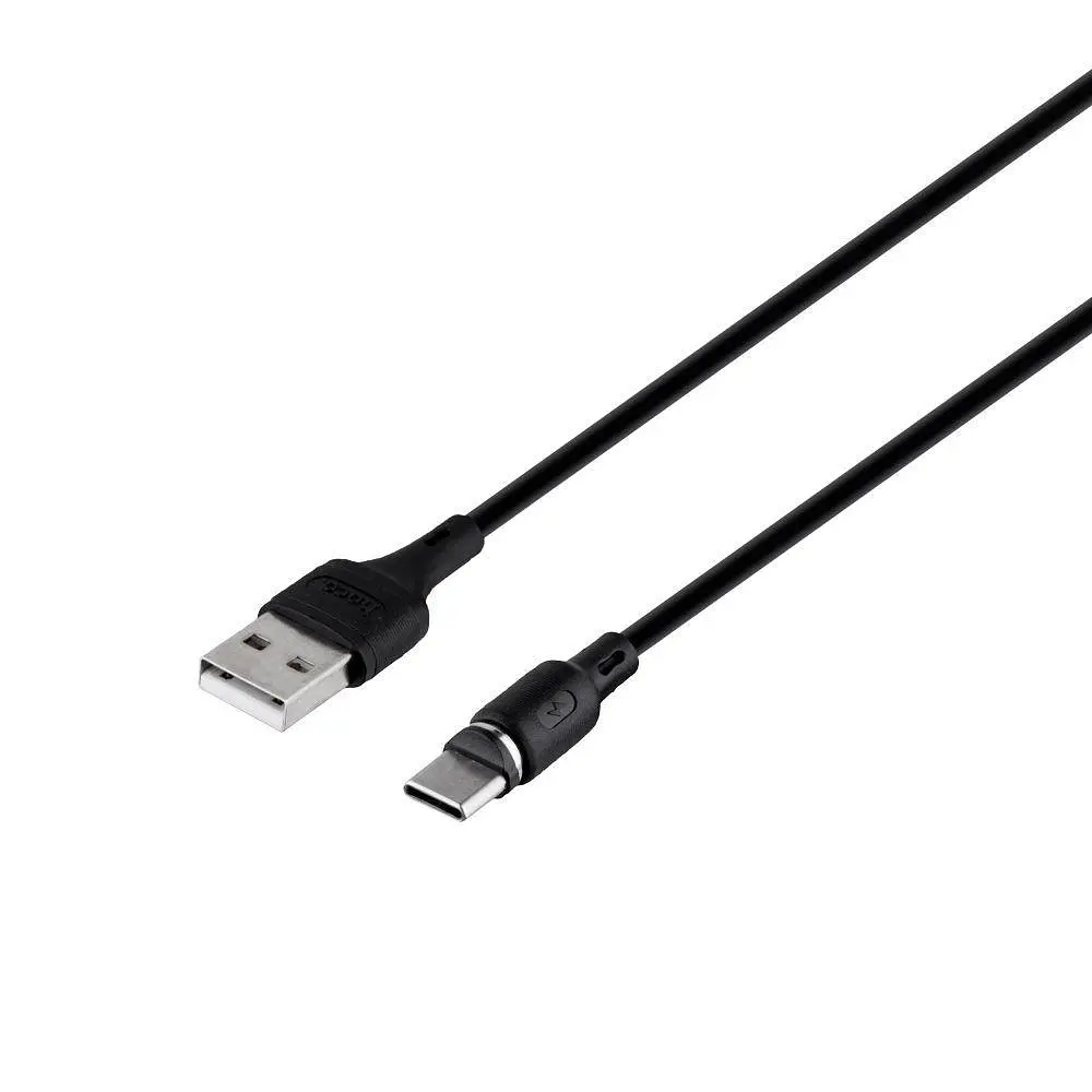 Кабель USB Hoco X52 Sereno Magnetic type-C магнітний чорний - фото 2