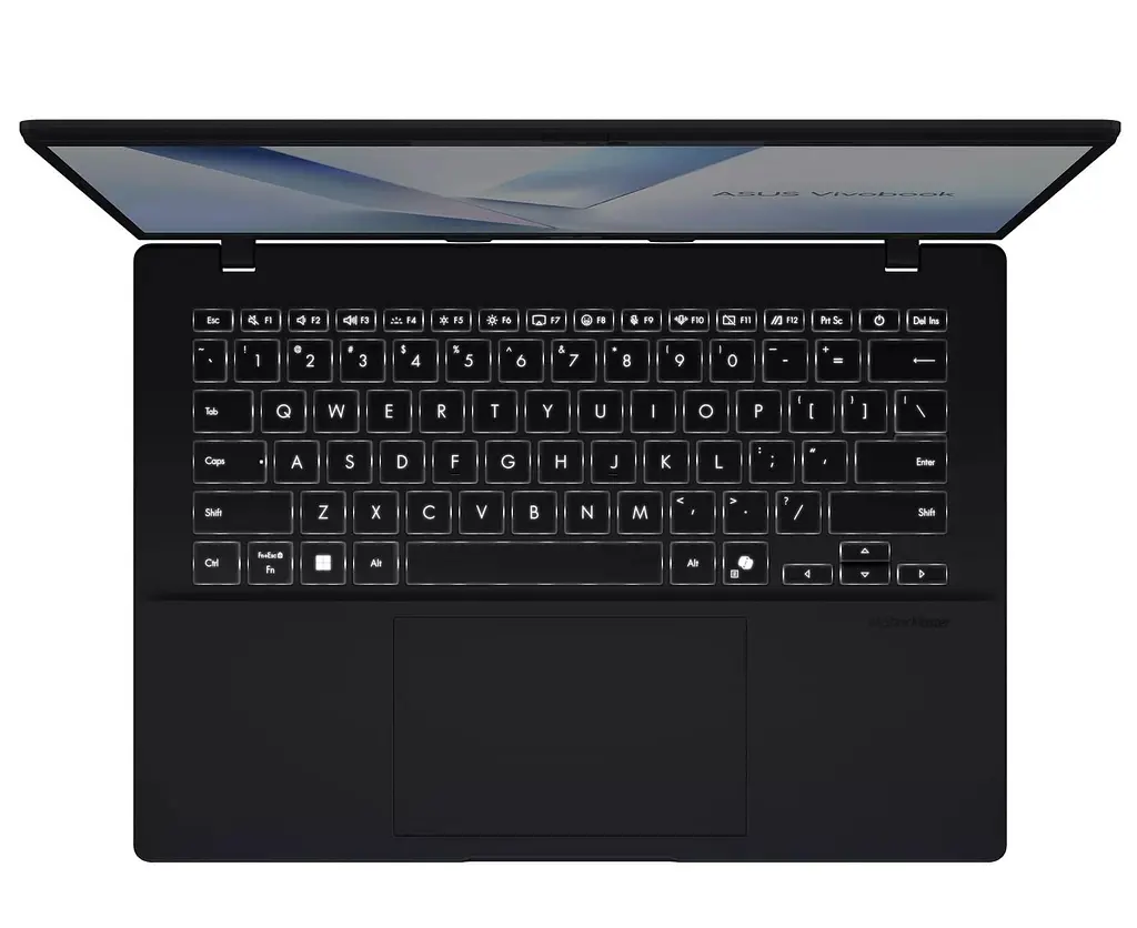 Ноутбук ASUS Vivobook 14 M1407KA-LY141 (14 WUXGA IPS, Ryzen 5 AI 330, 16 GB, 512 SSD, UMA, DOS) Blue (90NB15H1-M006W0) - фото 4