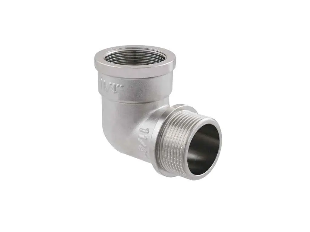 Кут RAFTEC 1 1/4" латунь, ЗВ, DN32, нікель, UP04 - фото 2