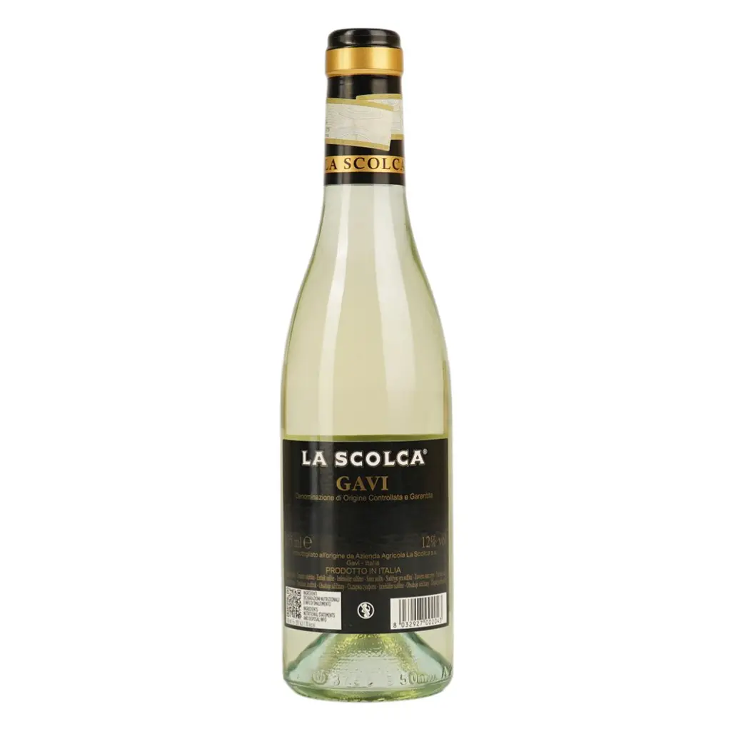 Вино La Scolca Gavi dei Gavi, біле, сухе, 12%, 0,375 л - фото 2