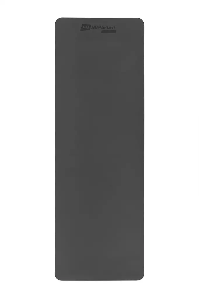 Килимок для фітнесу TPE 0,6см HS-T006GM темносіро-чорний - фото 8