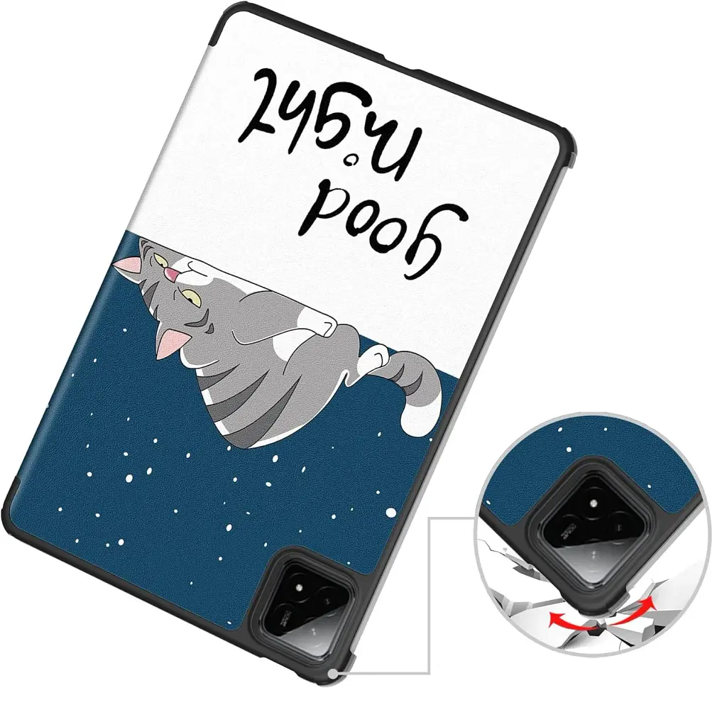 Чохол до планшета BeCover Smart Case Xiaomi Pad 7 / 7 Pro 11.2" Good Night (712806) - фото 6