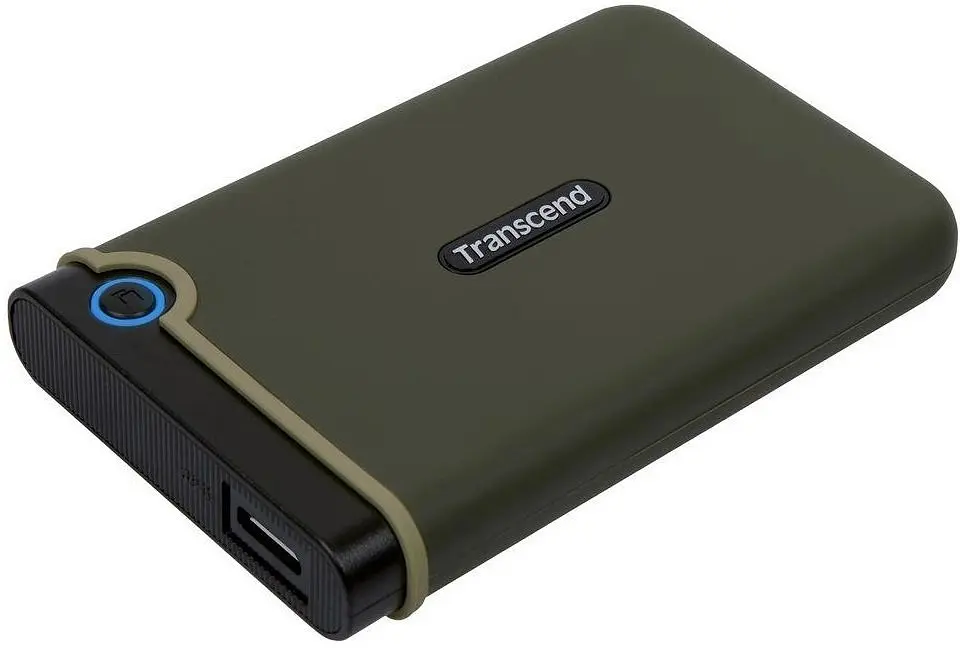 Портативный жесткий диск Transcend 2 ТБ USB 3.1 StoreJet 25M3 Зеленый - фото 2
