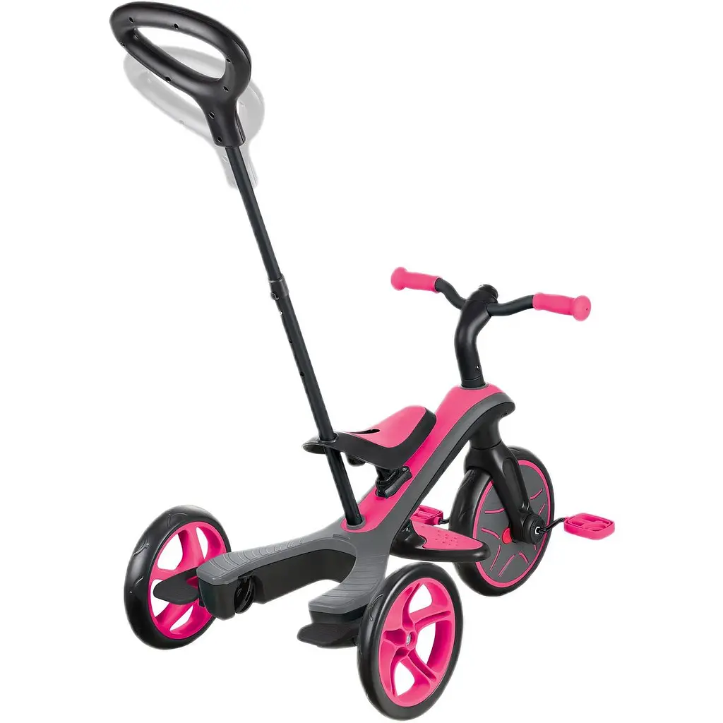 Велосипед триколісний Globber Explorer Trike 4 в 1 рожевий (632-110-3) - фото 4