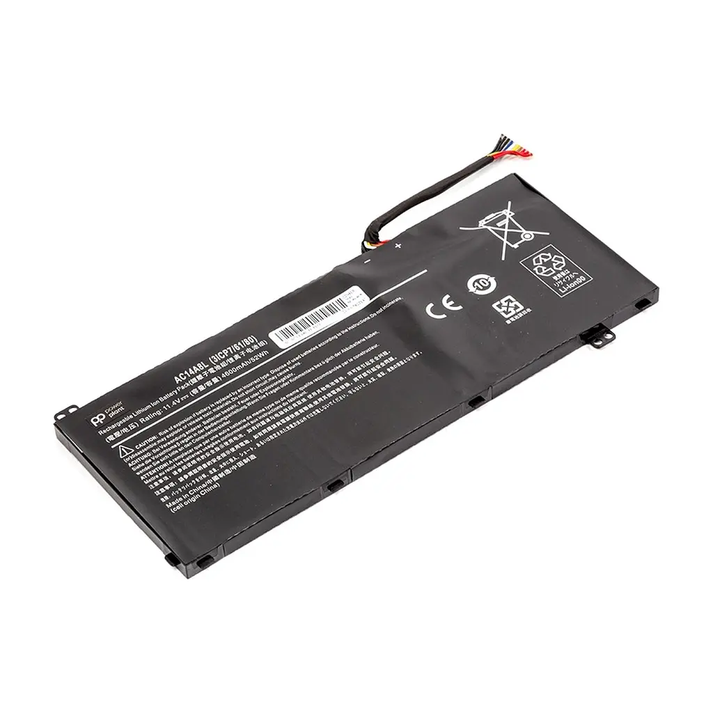 Акумулятор до ноутбука PowerPlant ACER Aspire V15 NITRO (AC14A8L/AC15B7L) 11.4V 4600mAh (NB410415) - фото 2