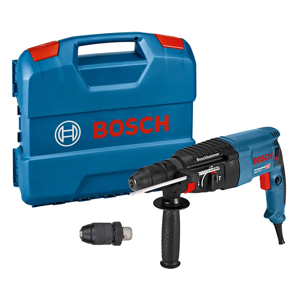 Перфоратор Bosch GBH 2-26 DFR Professional в чемодані з ШЗП