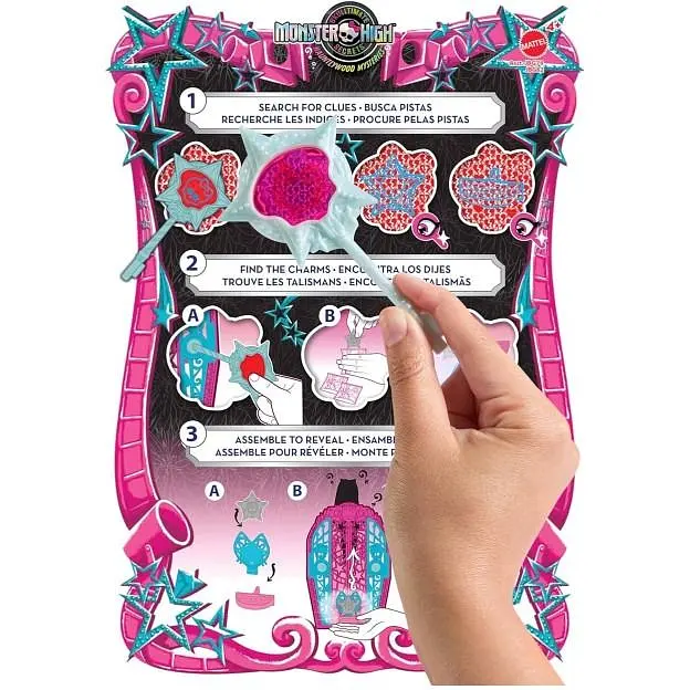 Набір-сюрприз Monster High Таємниці Жахлівуда Жахо-секрети Кетті Нуар (JBG82) - фото 6