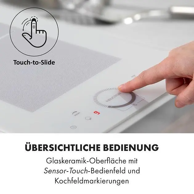 Индукционная плита Klarstein Delicatessa Slim Domino (10035197) - фото 4