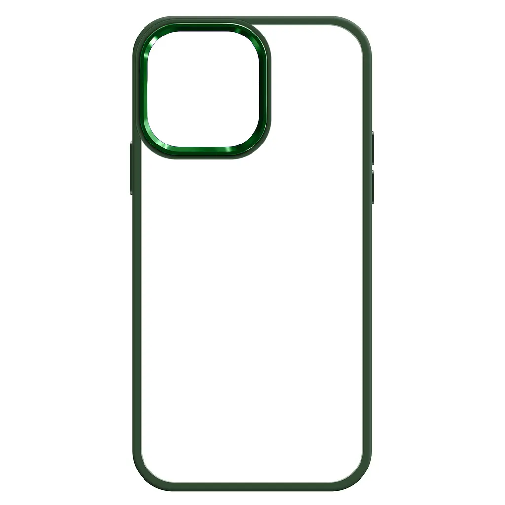Чехол для Apple iPhone 14 Pro Max, UNIT2, зеленый, ударопрочный, прозрачный противоударный чехол-накладка из TPU и поликарбоната (PC), с защитными бортиками, защита всего корпуса от ударов и царапин, ArmorStandart (ARM69961) - фото 2
