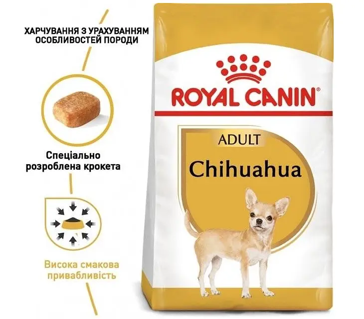 Сухий корм для собак чихуахуа Royal Canin Chihuahua 1.5 кг 2210015 - фото 4