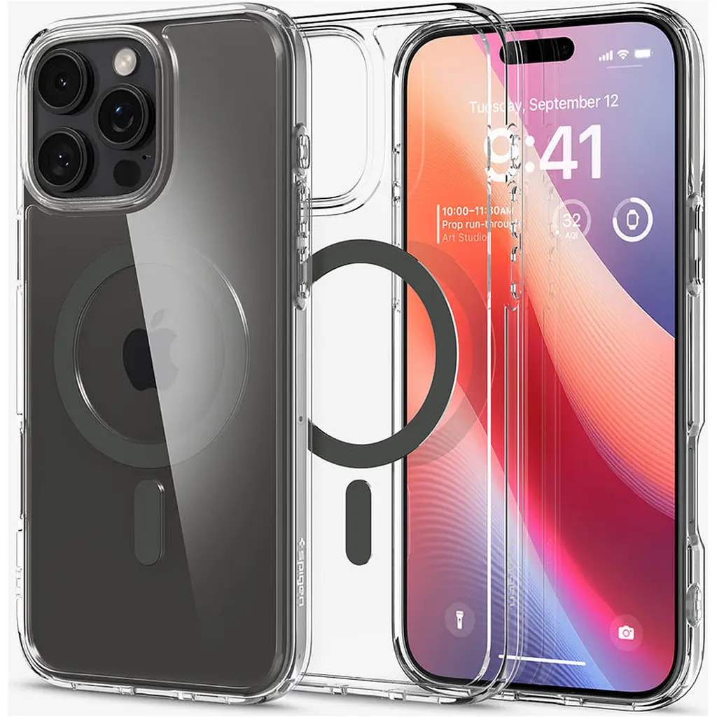 Чохол Spigen Ultra Hybrid with MagSafe для Apple iPhone 16 Pro Max Graphite (ACS07999) [117146] - фото 4