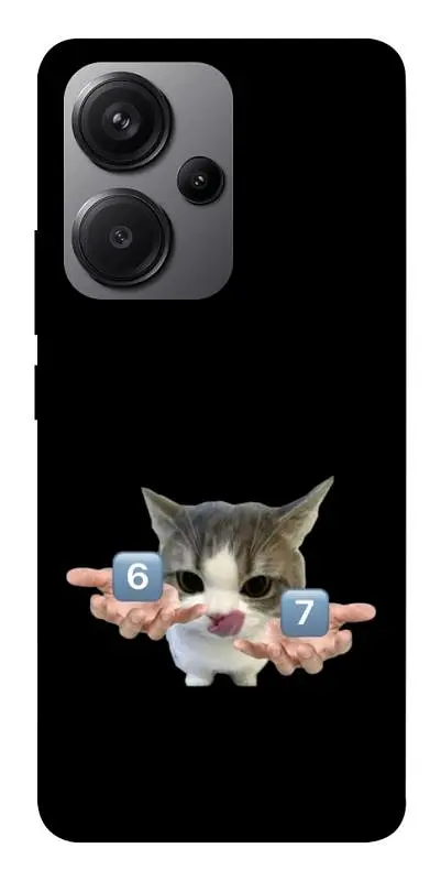Чохол Demsky Six Seven cat для Xiaomi Redmi Note 13 Pro+