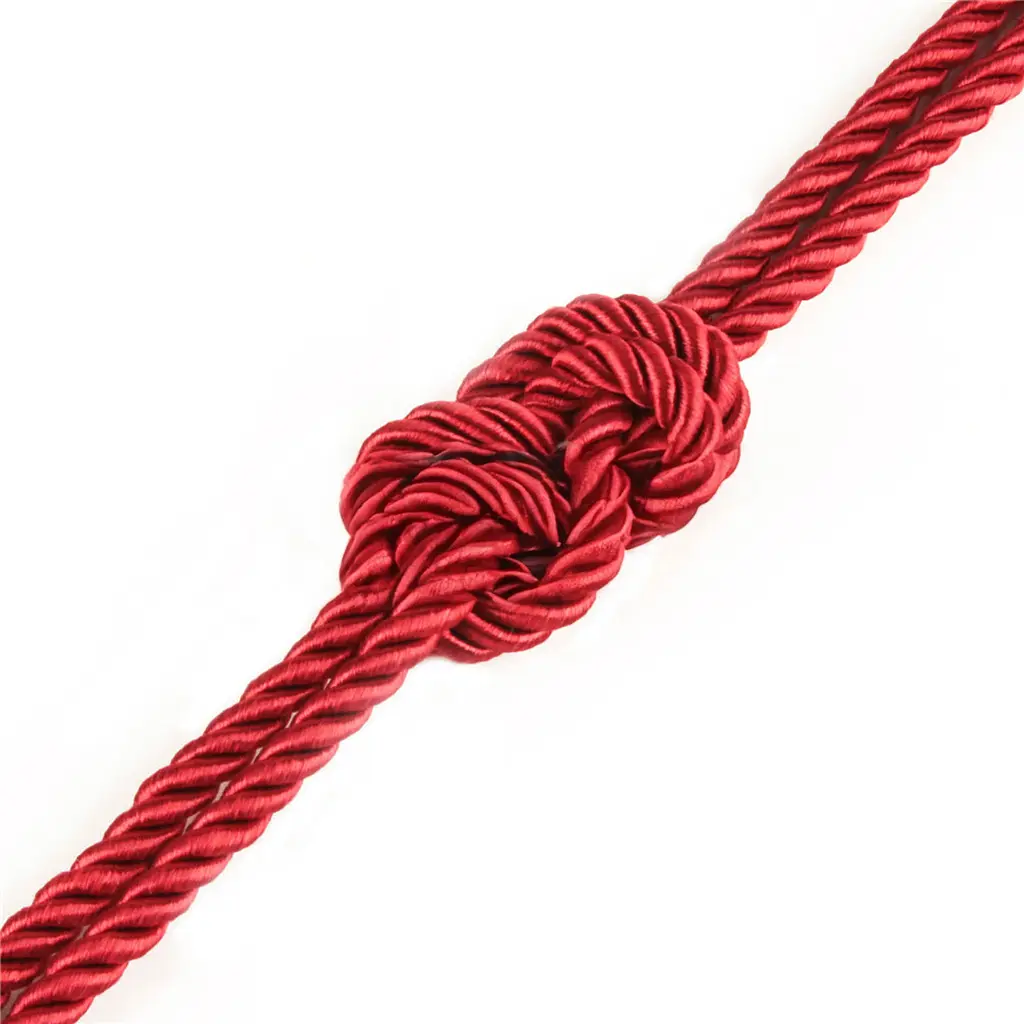 Мотузка - Rebellion Reign Red Bondage Rope, 10 м - фото 6