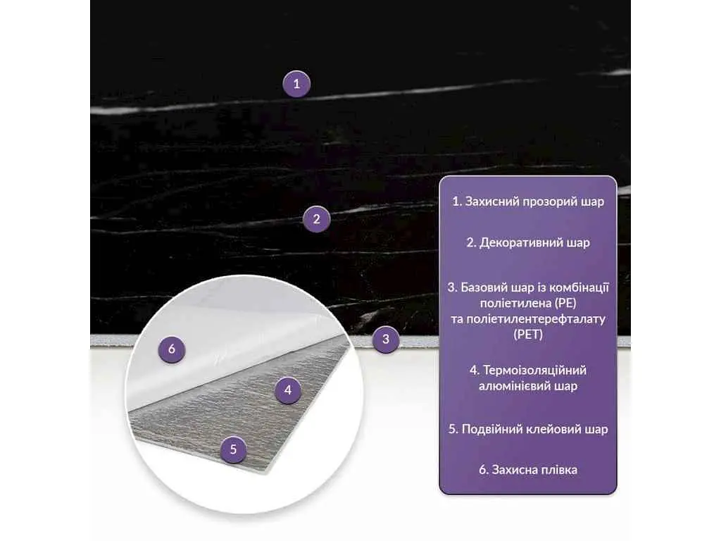 Самоклеюча PET плитка STICKER WALL 600x300мм x 2мм стінова SW-00001675 - фото 3