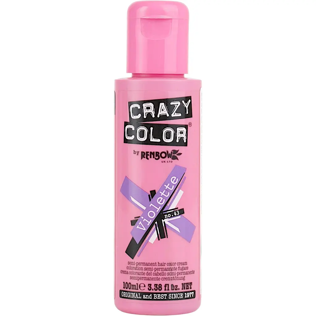 Тінт-фарба для волосся Crazy Color відтінок 43 фіолет 100 мл - фото 2