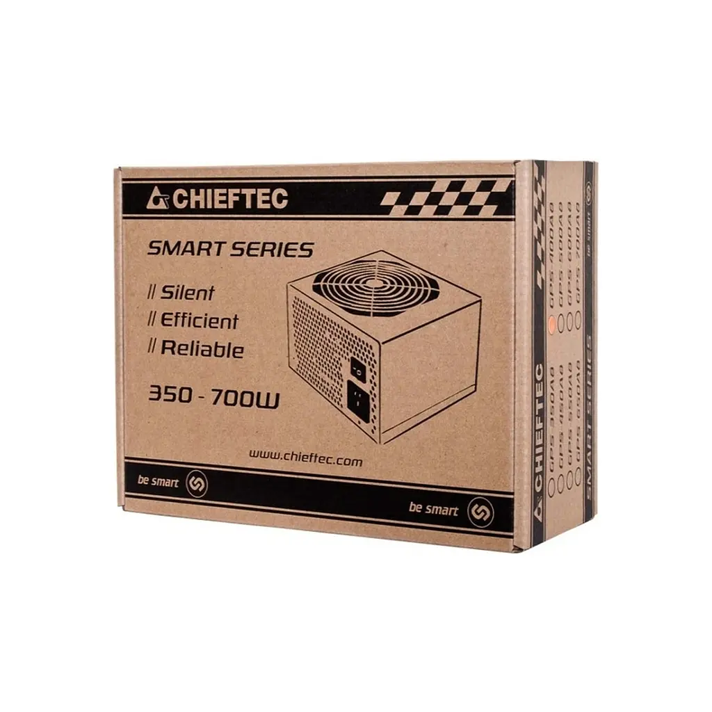 Блок живлення Chieftec 600W (GPS-600A8) - фото 6