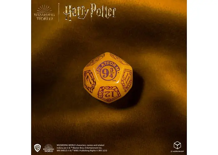 Набор кубиков Harry Potter. Gryffindor Modern Dice Set - Gold , 7 шт. (190142/2023/1/B) - фото 5