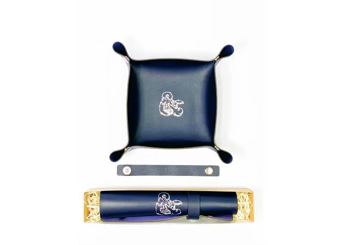 Настольная игра Планета Ігор Лоток для кубиков Дракон (синий) (Dice tray Dragon navy) (pi-dt013) - фото 3