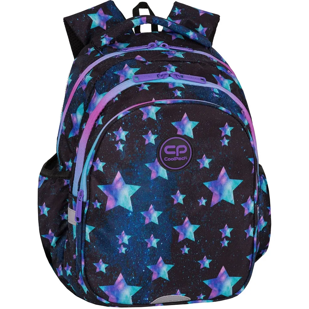 Набір: Рюкзак CoolPack Jerry Star Night (F029830) + Пенал на блискавці CoolPack Campus Rainbow Nigh з органайзером для ручок 23x9x5 см (F062900) - фото 2