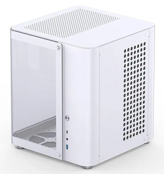 Корпус Jonsbo TK-1 White (TK-1 White) без блока питания - фото 4