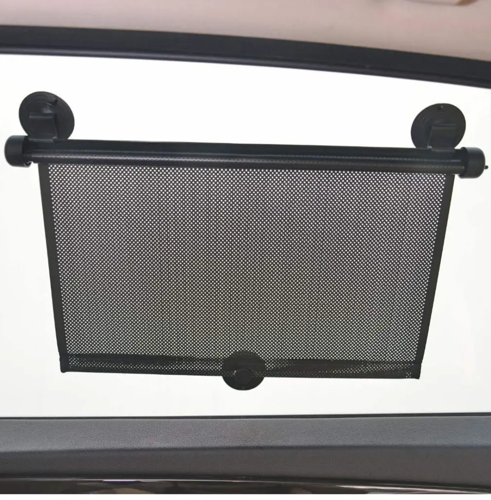 Шторки сонцезахисні ролети бічні Carlife 45x55 см Чорні 2 шт (SS045) - фото 3
