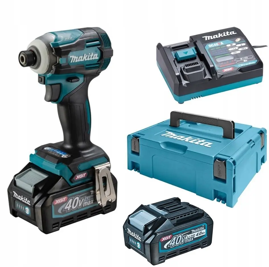 Гвинтокрут імпульсний акумуляторний Makita TD001GM201 (220 Нм, 1/4", BL, XGT)