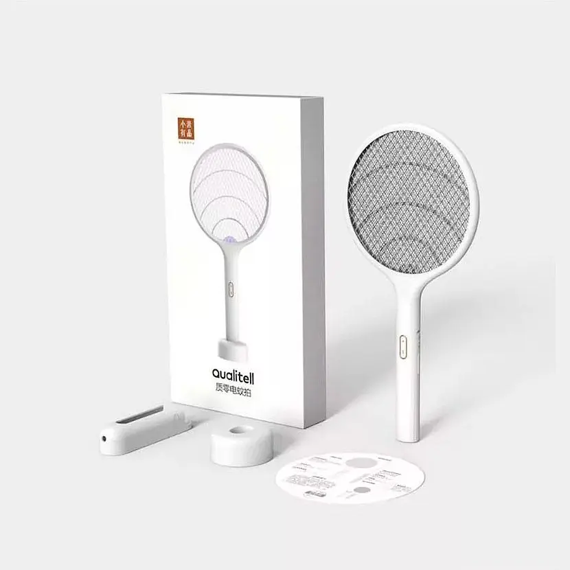 Електрична мухобійка Xiaomi Qualitell Electric Mosquito Swatter White (ZS9001) [58312] - фото 7