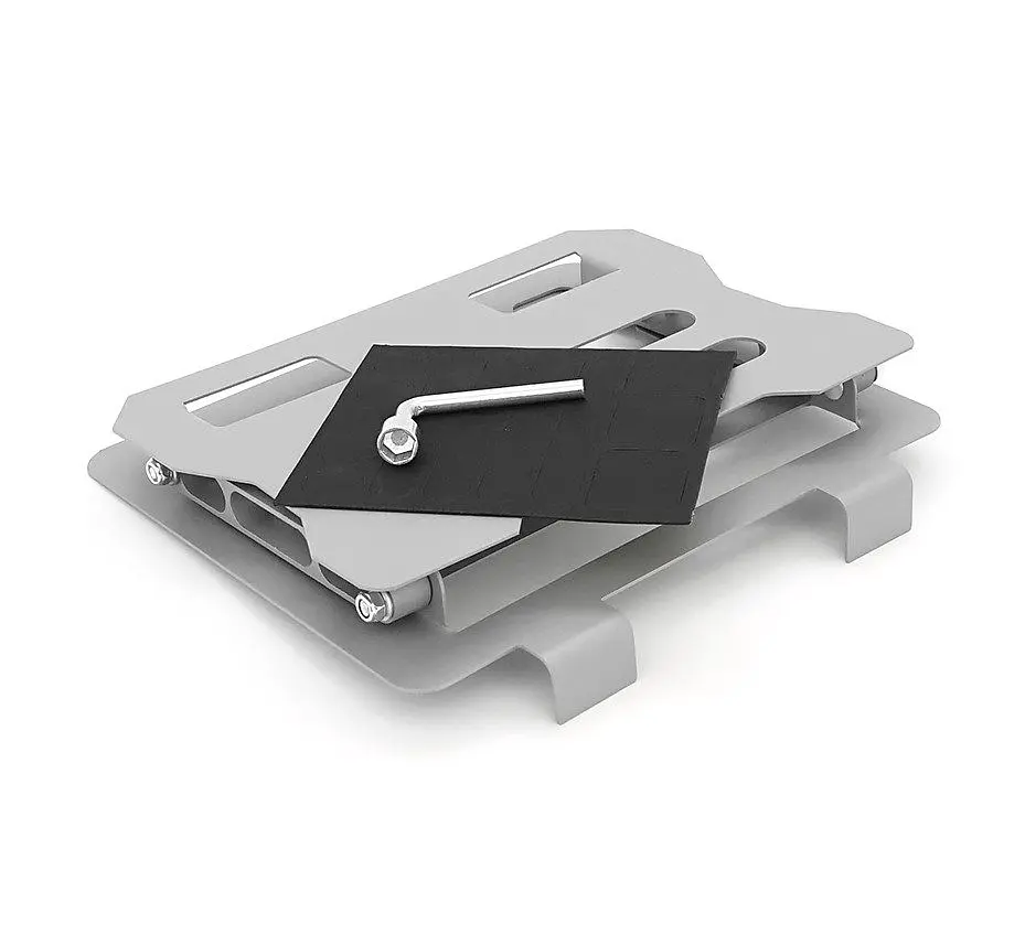 Підставка для ноутбука планшета Voltronic LST-18 Plus Silver складана - фото 3