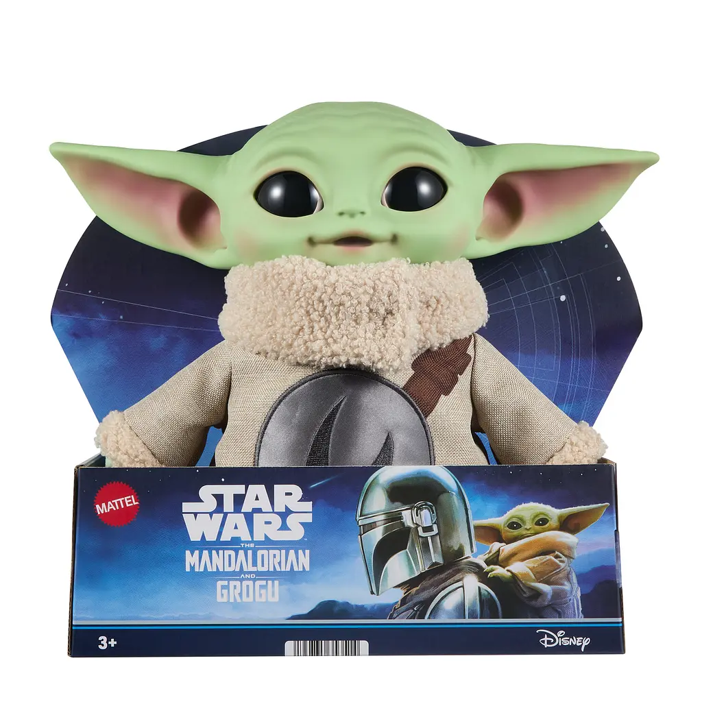 М'яка фігурка Star Wars Малюк Ґроґу 28 см (JKN43) - фото 2