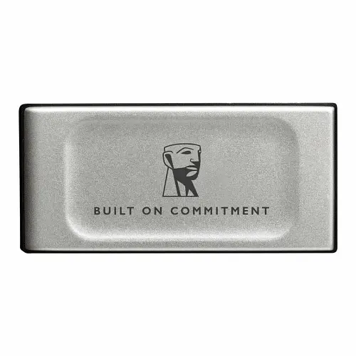 Зовнішній накопичувач SSD, 2Tb, Kingston XS2000 "BoC", Grey, Type-C 3.2 (Gen 2x2), 2000 / 2000 Мб/с, до комплекту входить гумовий чохол (SXS2000/2000GA)