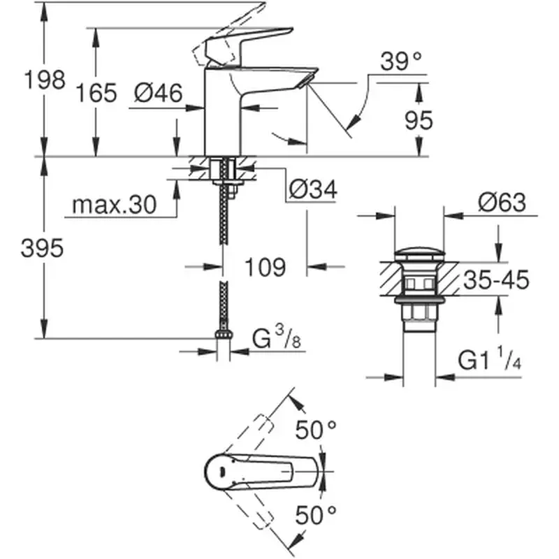 Змішувач Grohe QuickFix 235502432 - фото 6