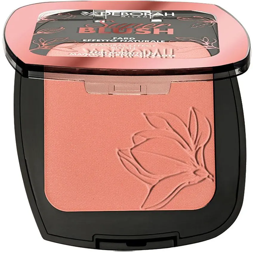 Рум'яна для обличчя Deborah Super Blush Матові відтінок 02 Coral Pink 9 г - фото 2
