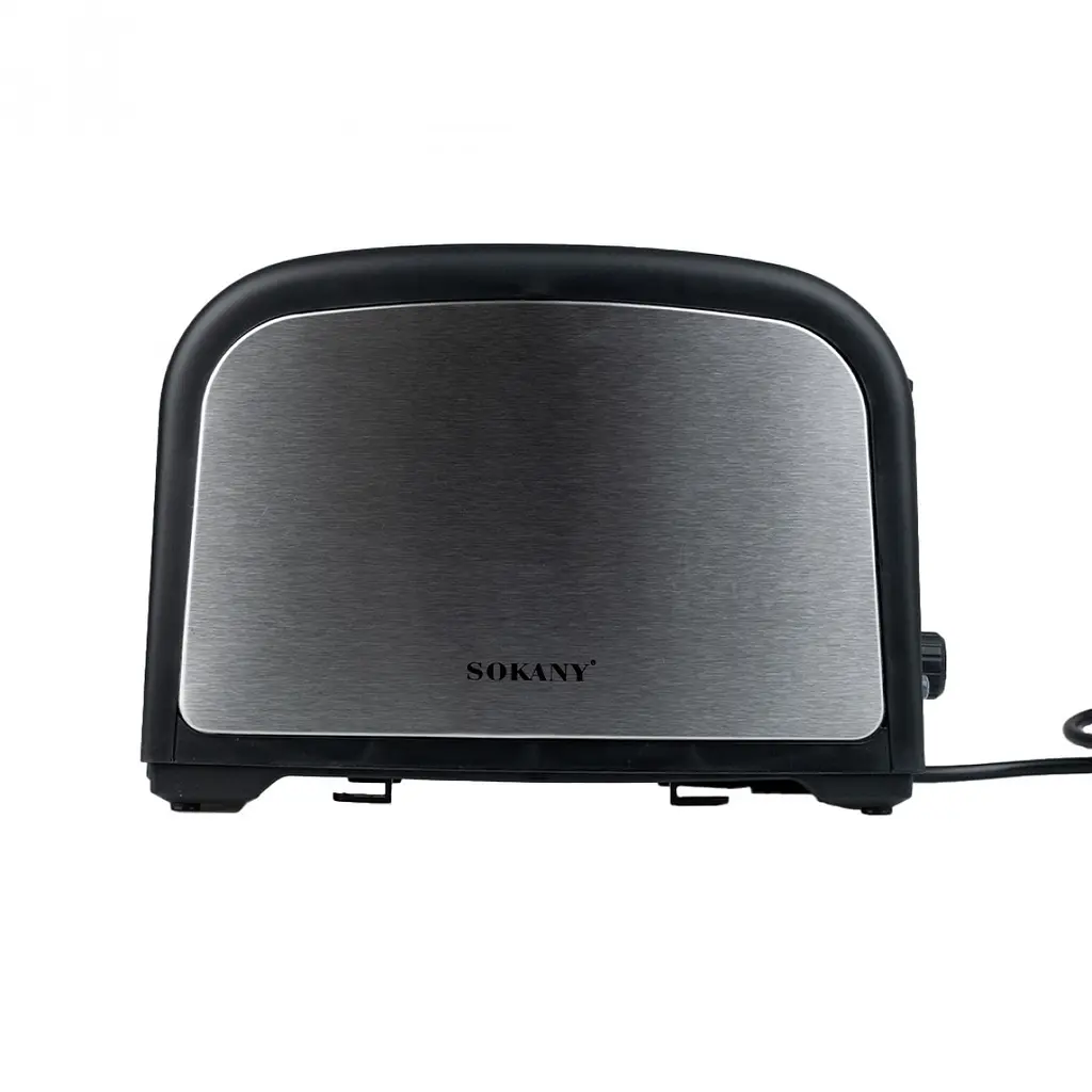 Тостер Sokany HJT-008S з режимом підігріву, чорний Sokany HJT008SBST - фото 3