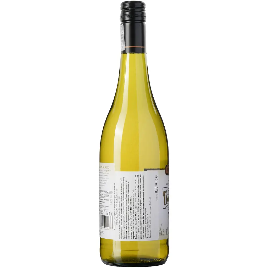 Вино Old Road Wine Co. The Smous Sauvignon Blanc, 12,5%, 0,75 л (794231) - фото 3