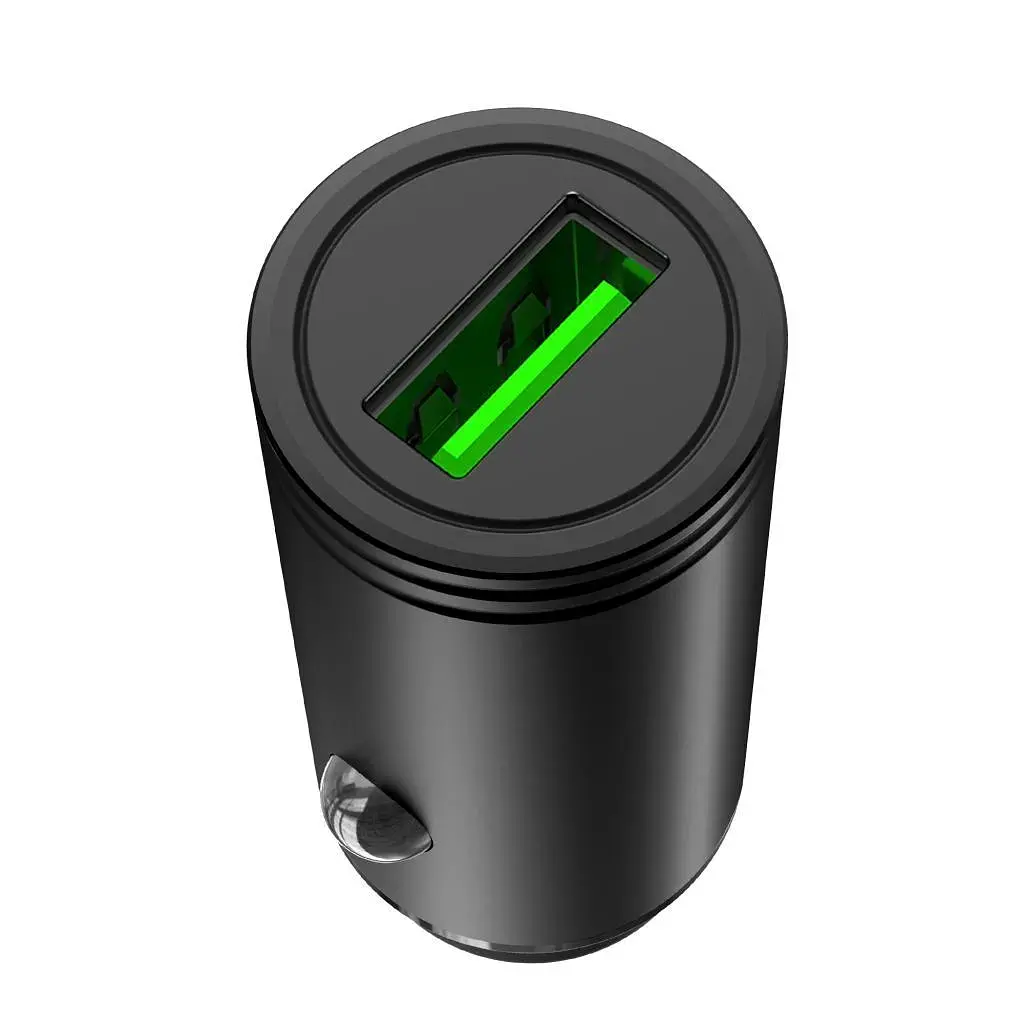 Зарядний пристрій XO USB QC3.0 black (CC39-BK) - фото 3