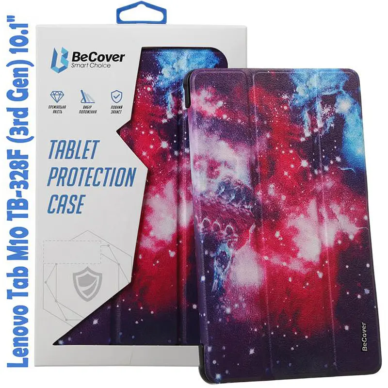 Чохол-книжка BeCover Smart для Lenovo Tab M10 TB-328F (3rd Gen) 10.1" Space (708297) - фото 4